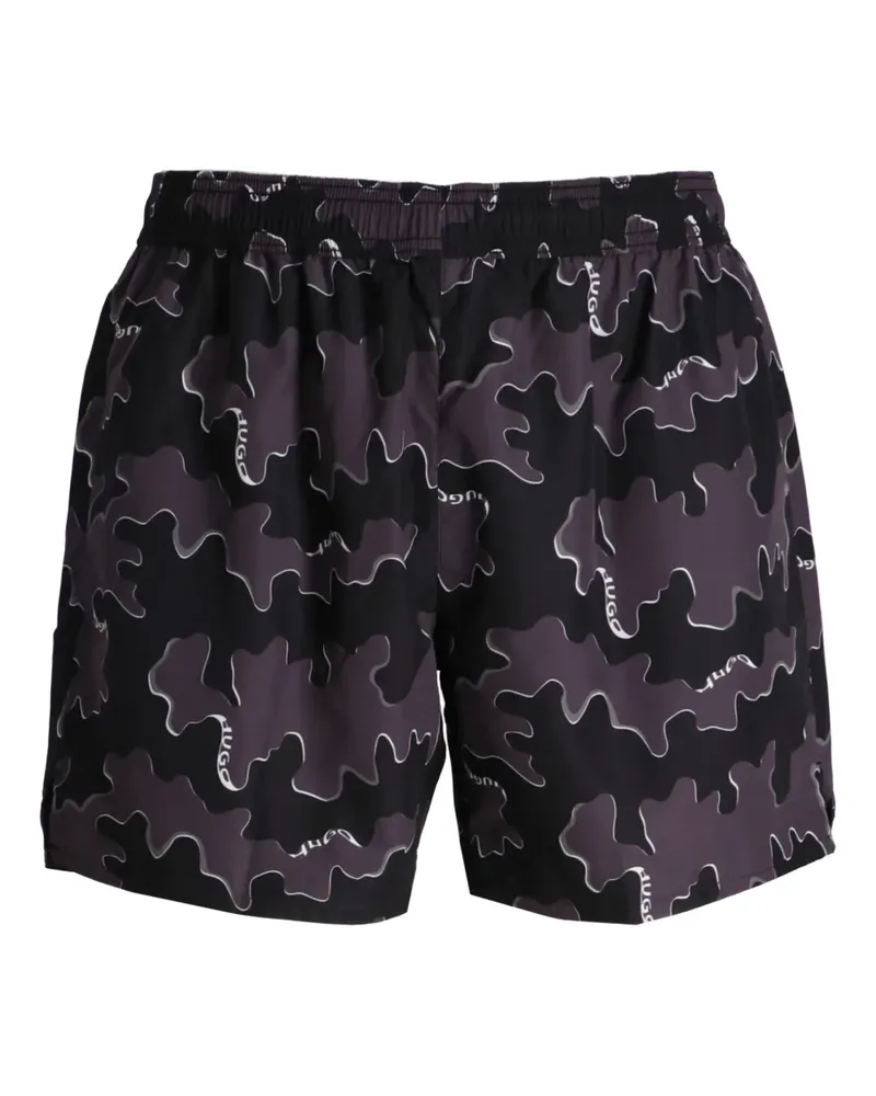 HUGO BOSS Bill Badeshorts - Schwarz Schwarz