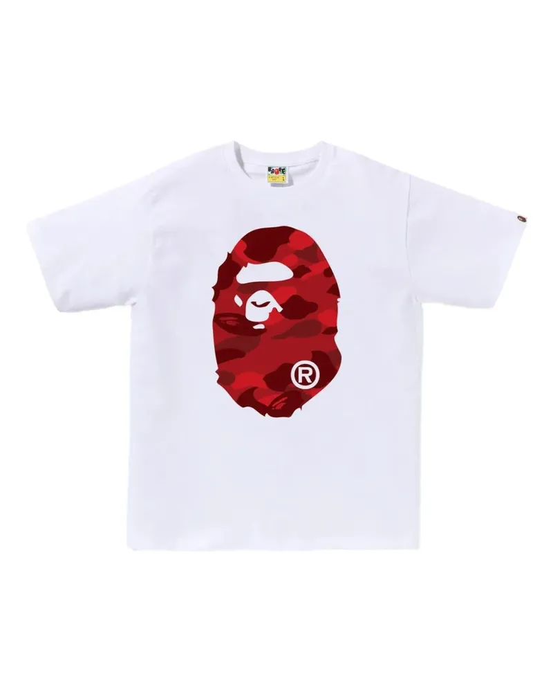BAPE Camo Big Ape Head T-Shirt - Weiß Weiß