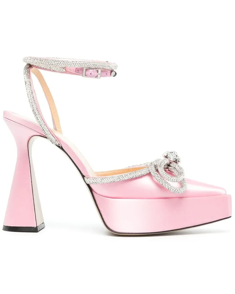 Mach & Mach Pumps mit Kristallen 140mm - Rosa Rosa