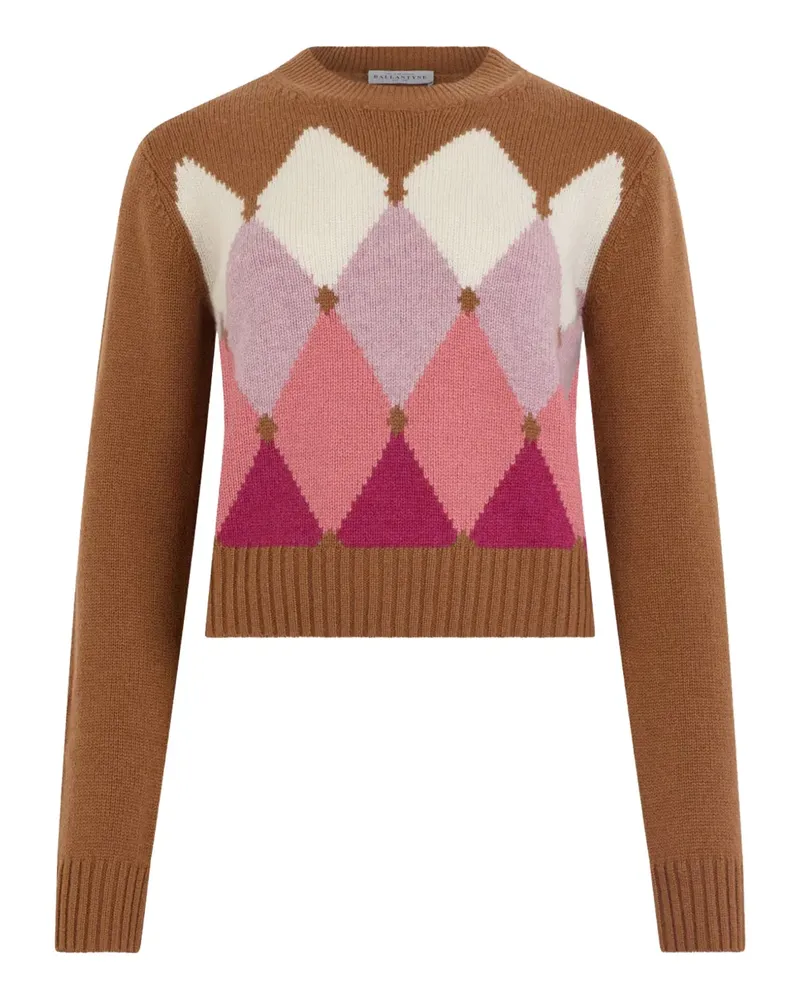 Ballantyne argyle sweater - Braun Braun
