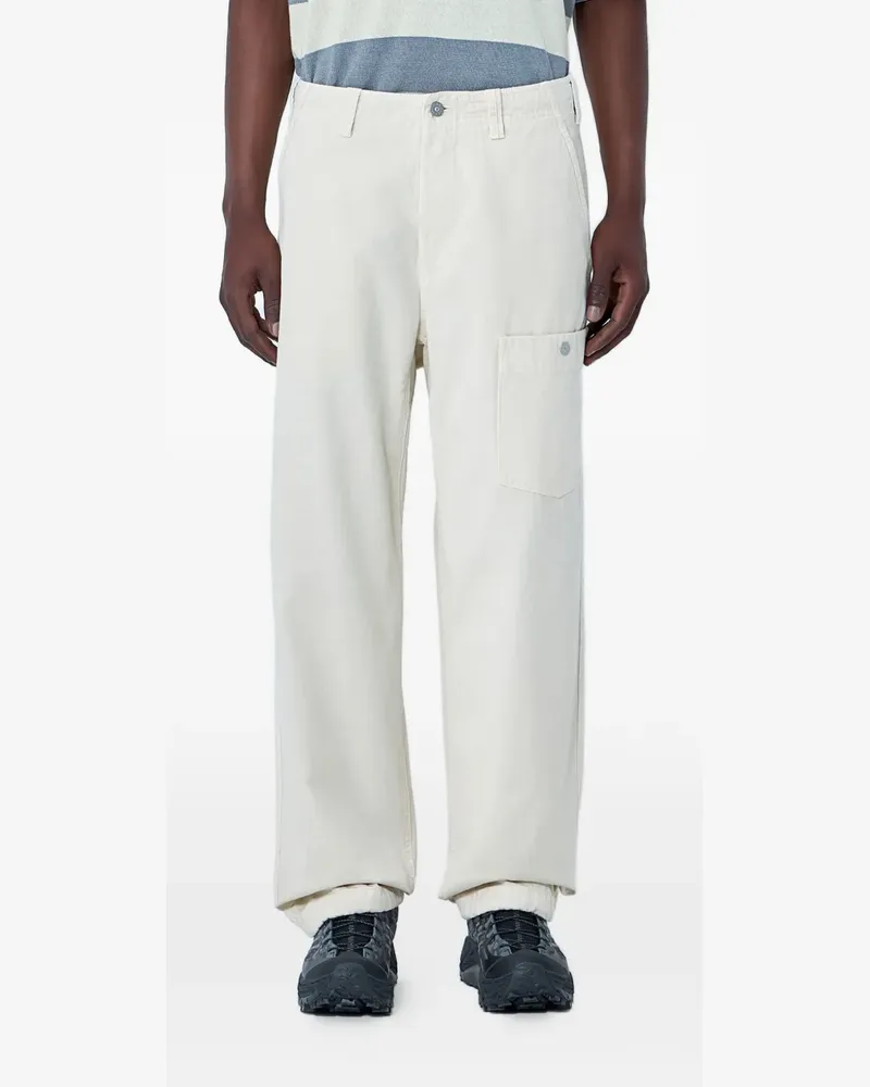 Stone Island buttoned pocket trousers - Nude Nude