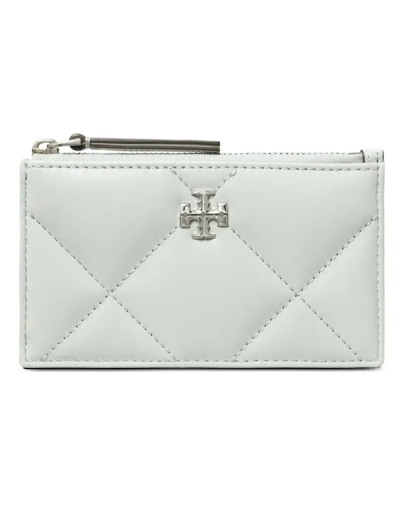 Tory Burch Kira Portemonnaie mit Rautensteppung - Weiß Weiß