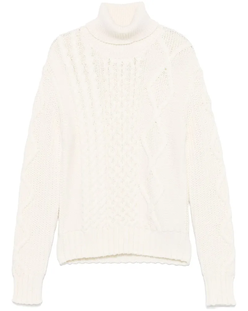 Moncler Pullover mit Rollkragen - Weiß Weiß