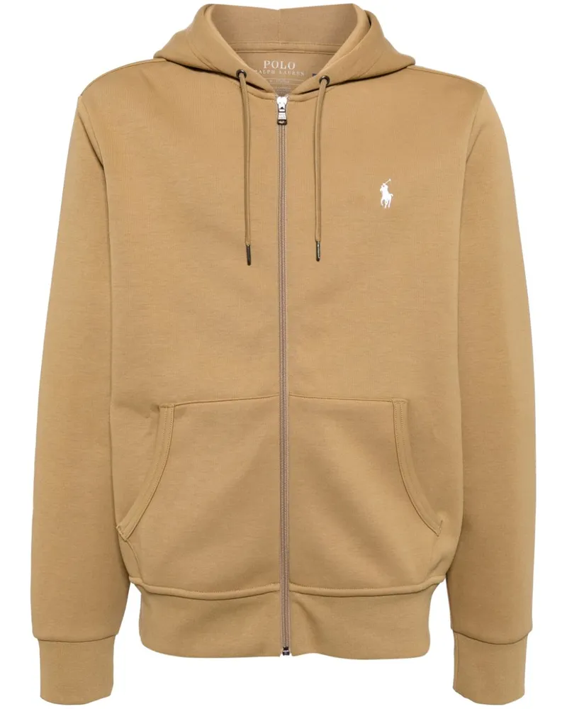 Ralph Lauren Kapuzenjacke mit Reißverschluss - Braun Braun