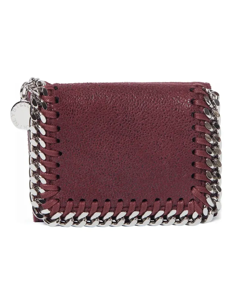 Stella McCartney Portemonnaie mit Kettendetail - Rot Rot