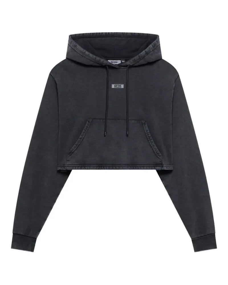 GCDS Klassischer Hoodie - Grau Grau
