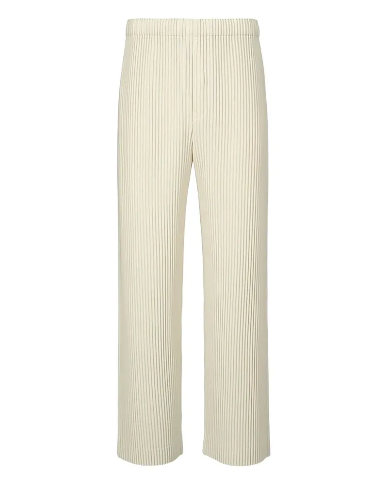 Issey Miyake pleated trousers - Nude Nude