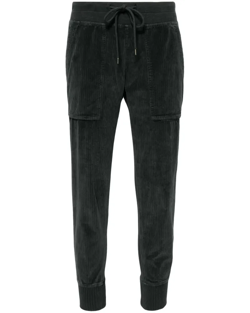 James Perse Jogginghose aus Cord - Grau Grau