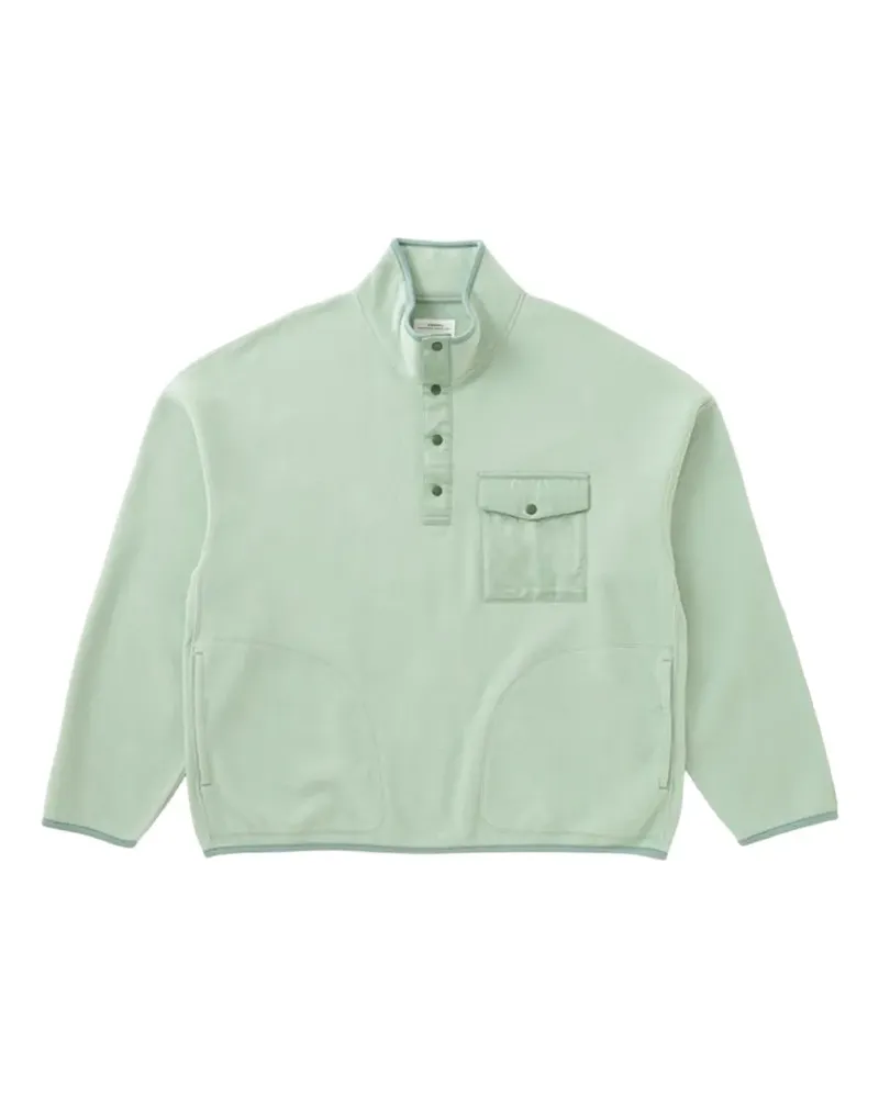 Visvim Geknöpfter Pullover mit Taschendetail - Grün Grün