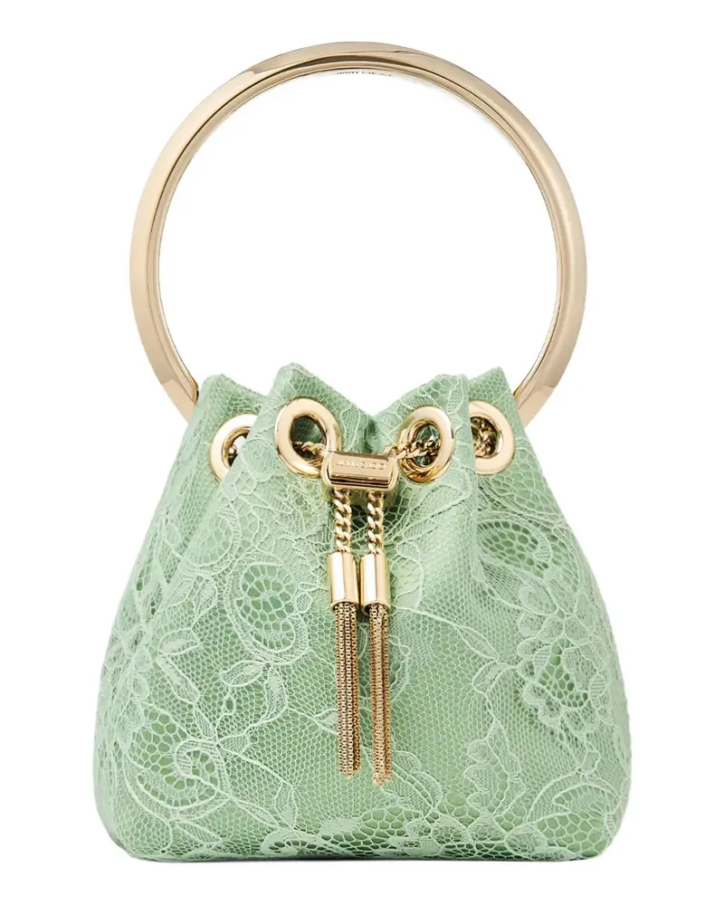 Jimmy Choo lace handle bon bon mini bag - Grün Grün