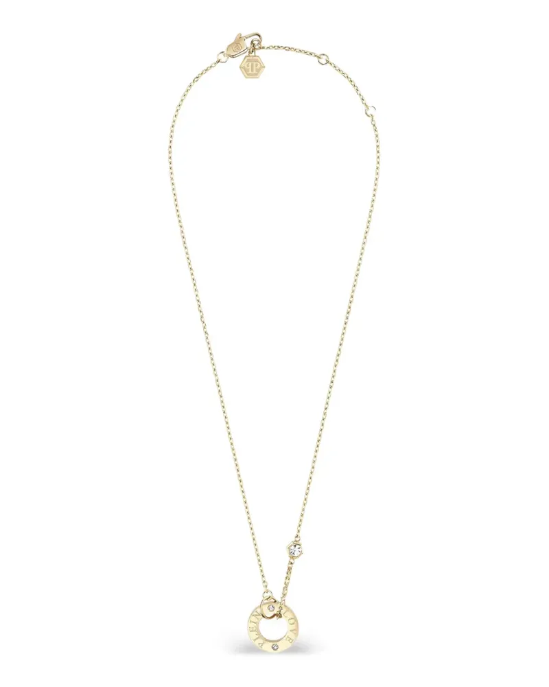 Philipp Plein Eternal Halsketten mit Kristallen - Gold Gold