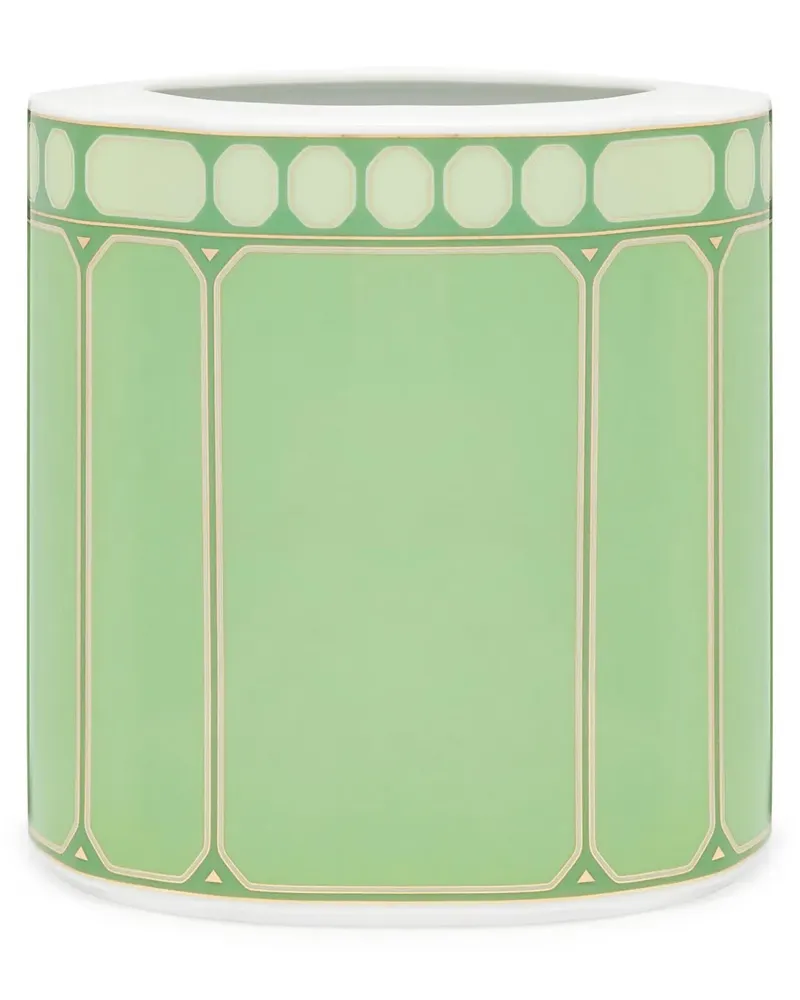 Rosenthal x Swarovski Signum Fern Vase 17cm - Grün Grün