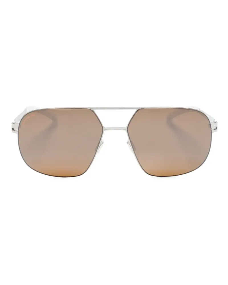 Mykita Angus Pilotenbrille - Silber Silber