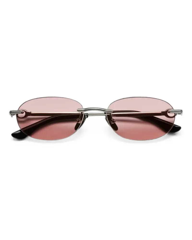 CHIMI Cadenza oval-frame sunglasses - Rosa Rosa