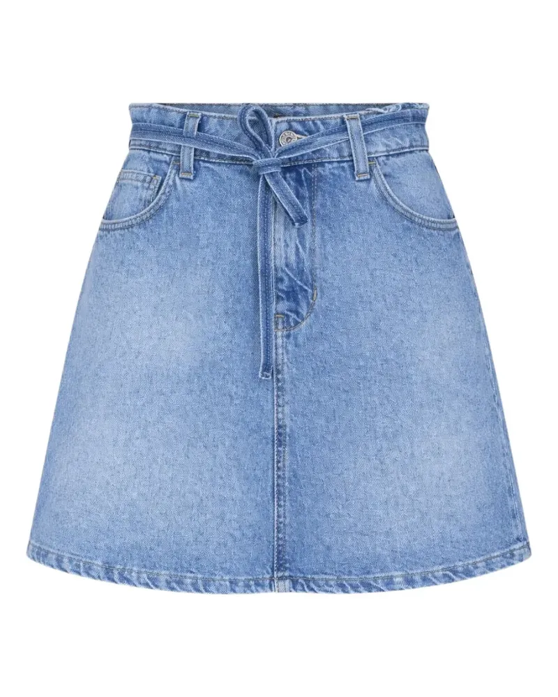 Liu Jo Jeansrock mit Schalgürtel - Blau Blau