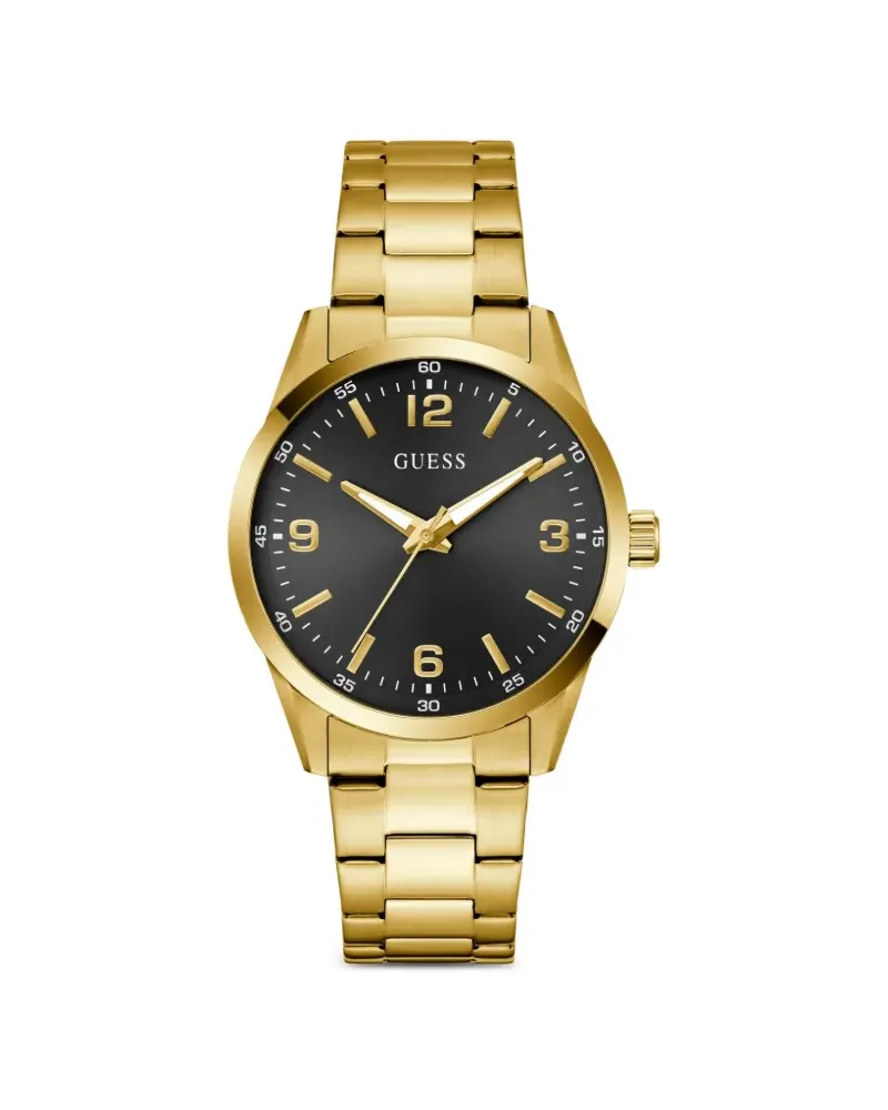 Guess Edelstahl 40mm - Schwarz Schwarz