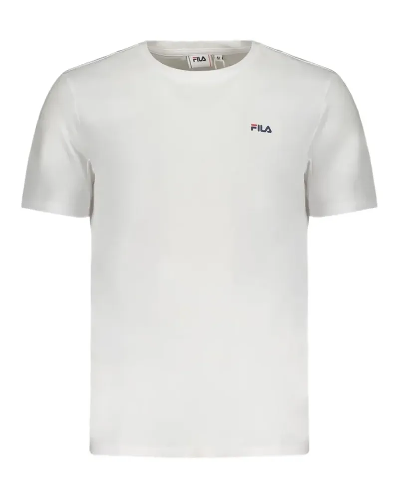 Fila T-Shirt mit Logo-Print - Weiß Weiß