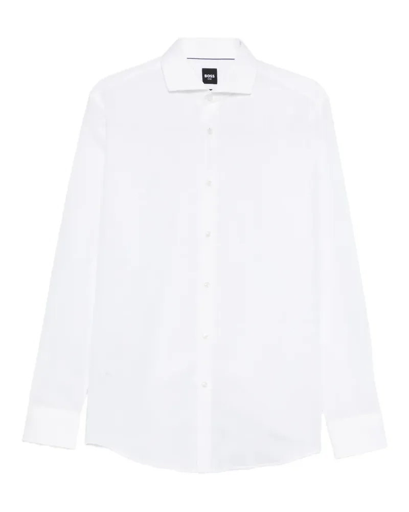 HUGO BOSS H-Hank buttoned shirt - Weiß Weiß