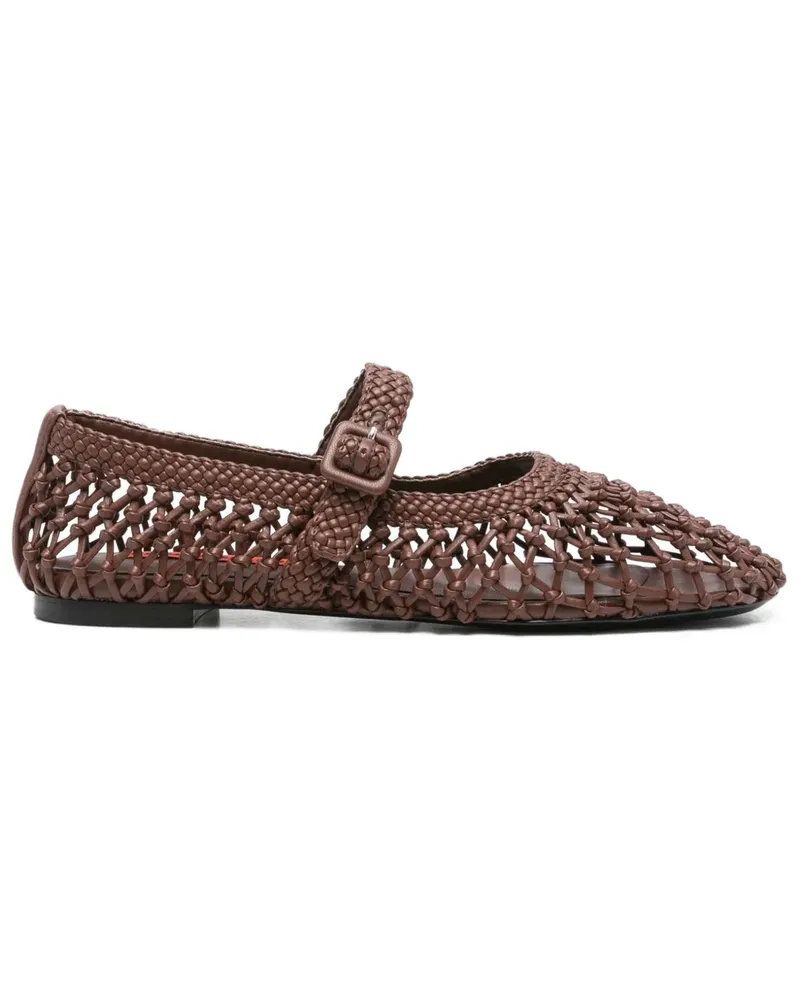 Simon Miller Ballerinas aus Leder - Braun Braun