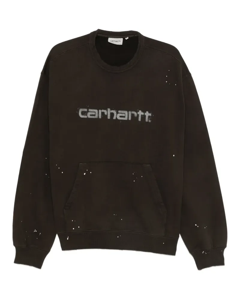 Carhartt WIP Painter logo-print cotton sweatshirt - Braun Braun
