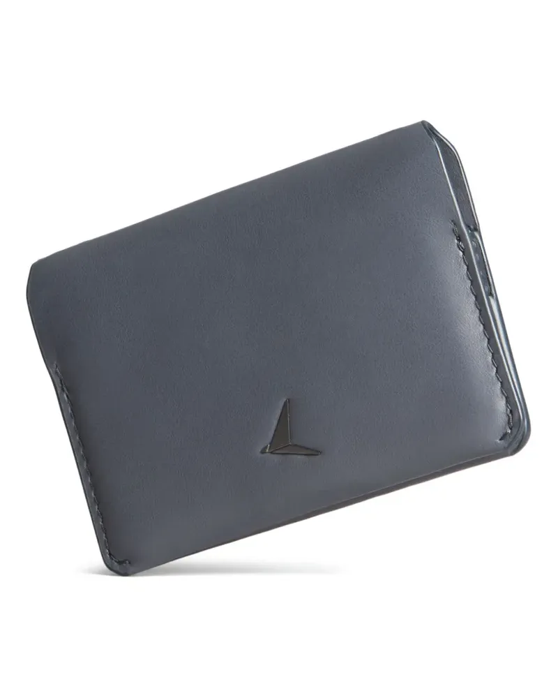 TROUBADOUR Schmales Flip Portemonnaie - Blau Blau