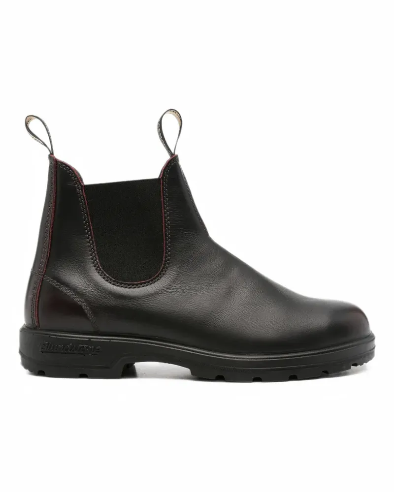 BLUNDSTONE elasticated leather Chelsea boots - Braun Braun