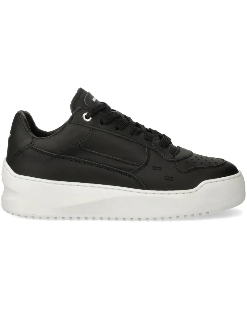 Filling Pieces Sneakers mit perforierten Details - Schwarz Schwarz