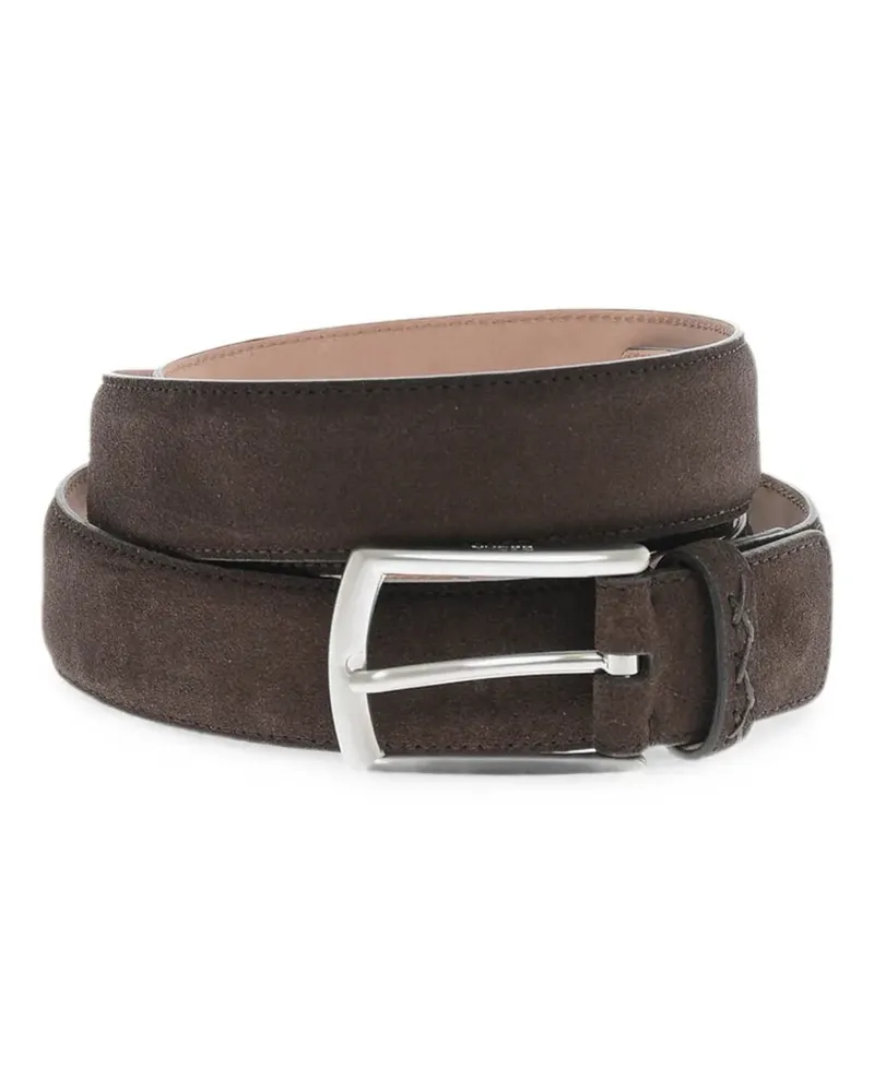 Ermenegildo Zegna Gürtel aus Wildleder - Braun Braun