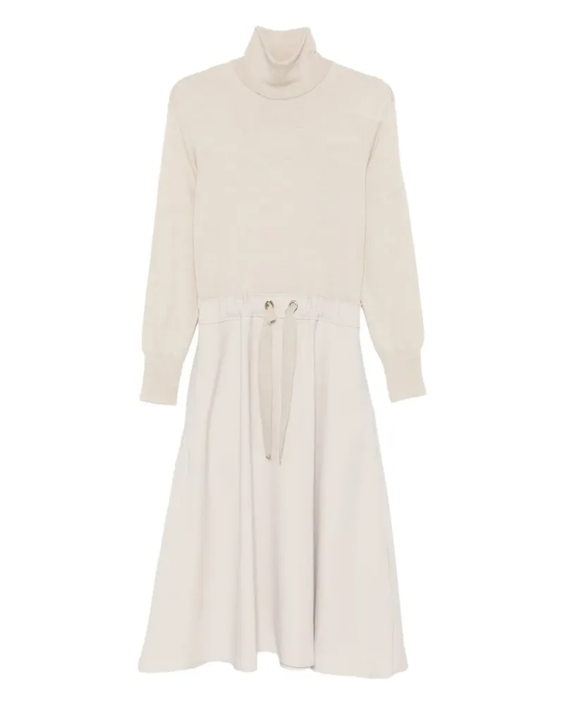Herno Kleid mit Rollkragen - Nude Nude