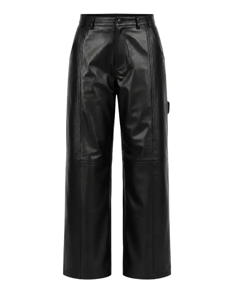Yigal Azrouel Rowan leather trousers - Schwarz Schwarz