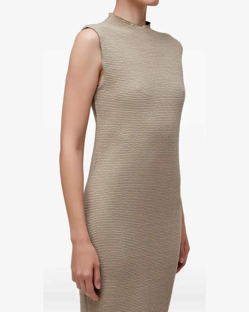 Osklen Ärmelloses Midikleid - Nude Nude