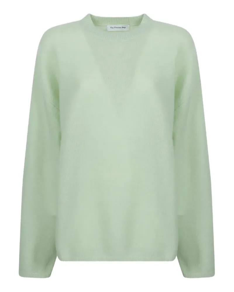 FRANKIE Shop Timea mohair-blend sweater - Grün Grün
