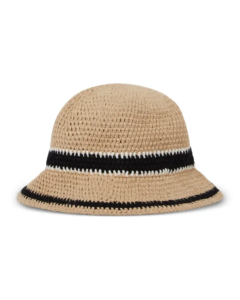 Karl Lagerfeld Gehäkelter Signature Hut - Nude Nude