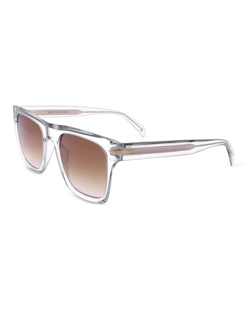 EYEWEAR by DAVID BECKHAM Sonnenbrille mit eckigem Gestell - Grau Grau