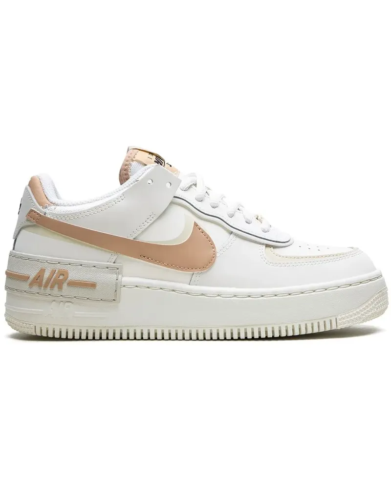 Nike Air Force 1 Low Shadow Sail Fossil Light Bone Sneakers - Weiß Weiß