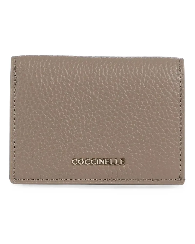 Coccinelle Portemonnaie mit Logo - Nude Nude