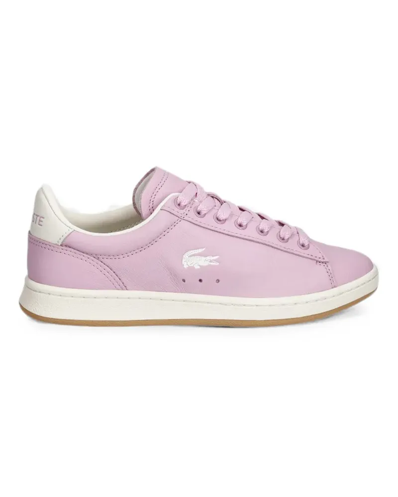 Lacoste logo-embroidered sneakers - Rosa Rosa