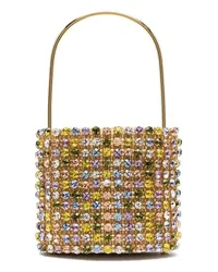 Vanina Les Nuances Tasche mit Kristallen Gold