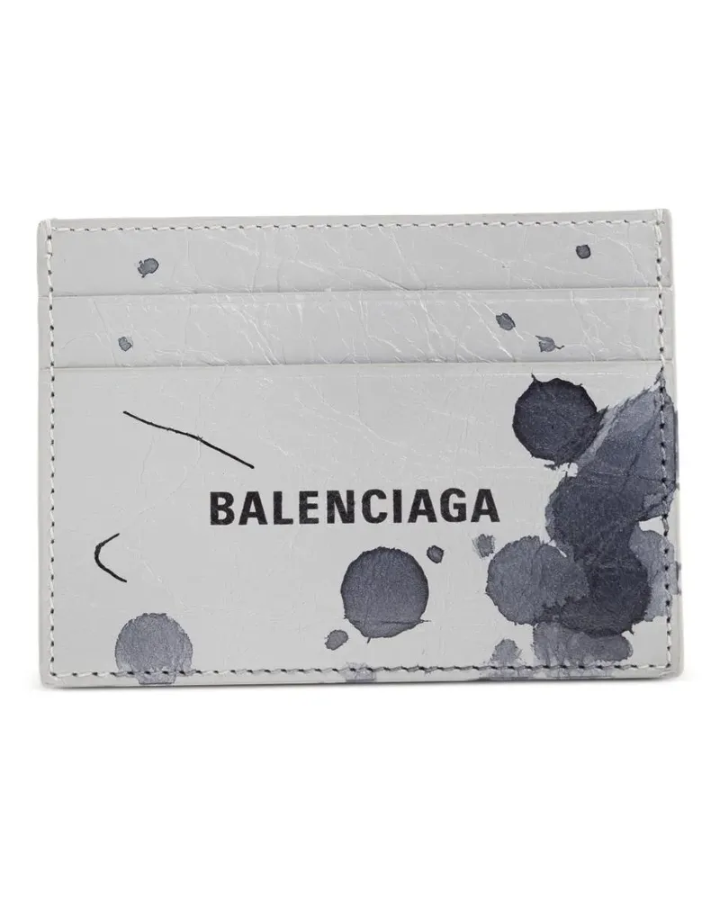 Balenciaga leather wallet - Grau Grau