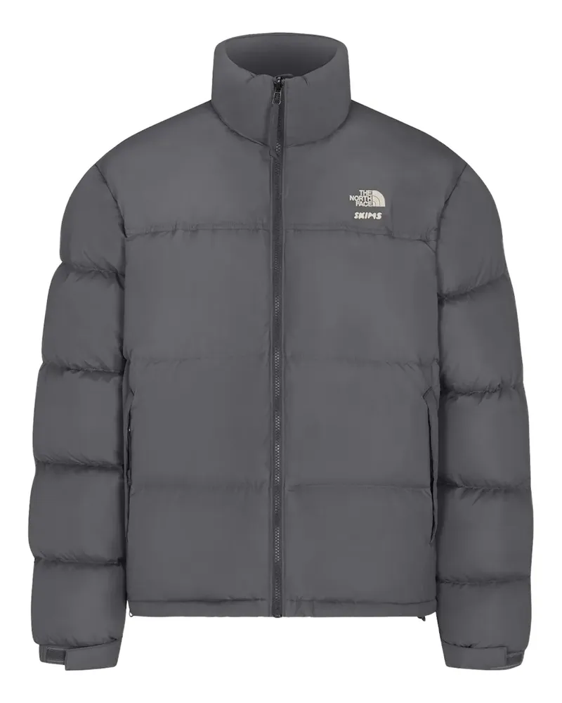 SKIMS x The North Face 1996 Nuptse padded jacket - Grau Grau