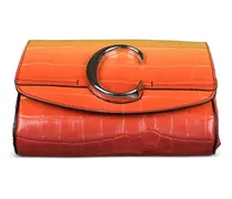 Gürteltasche in Kroko-Optik - Orange