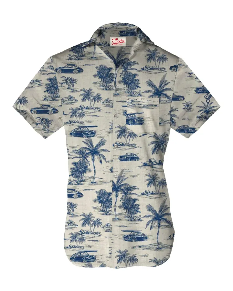 MC2 Saint Barth Kurzärmeliges Hemd - Nude Nude