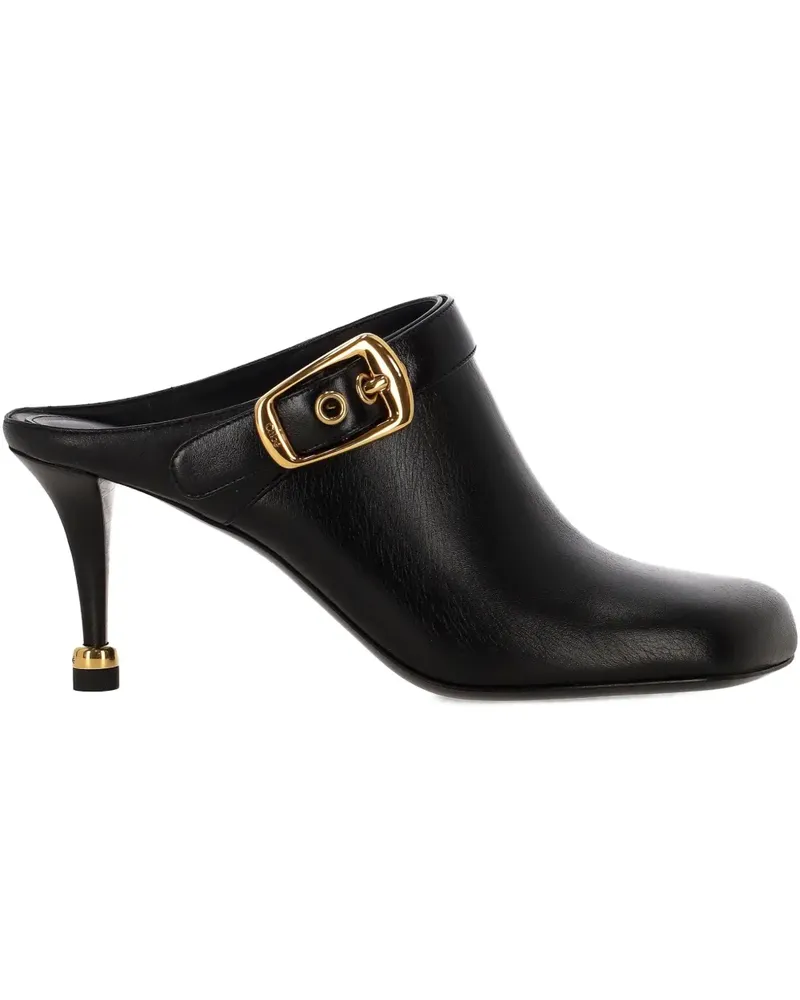 Chloé 75MM Andrea leather mules - Schwarz Schwarz