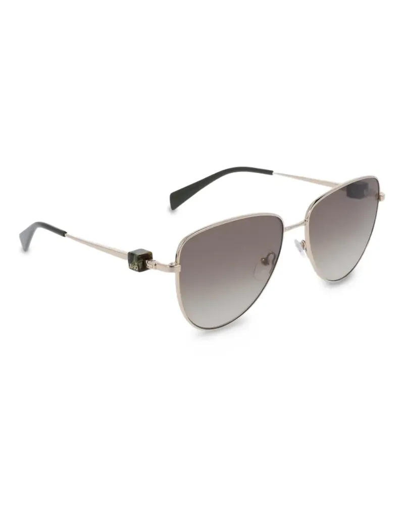 Liu Jo pilot-frame sunglasses - Gold Gold
