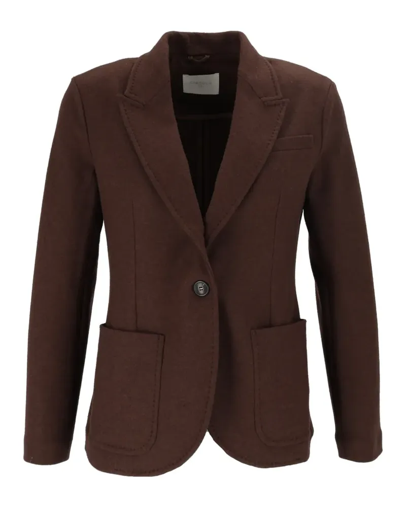 CIRCOLO 1901 single-breasted notched-lapel blazer - Braun Braun