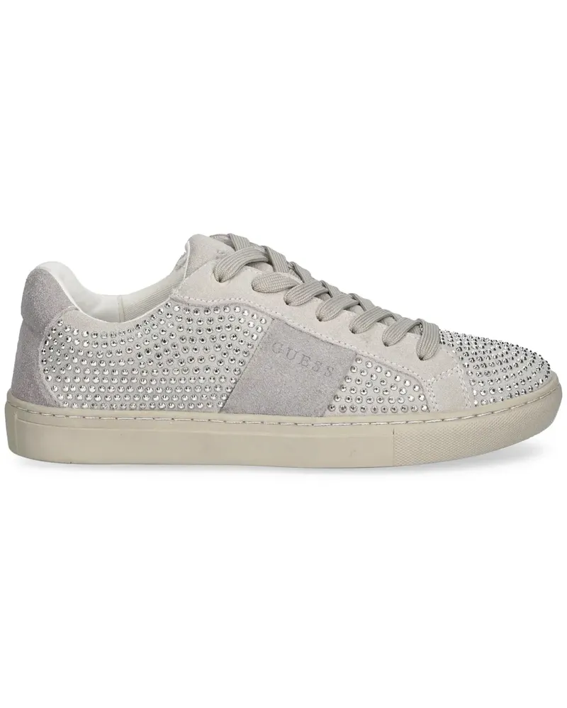 Guess Sneakers mit Kristallen - Nude Nude