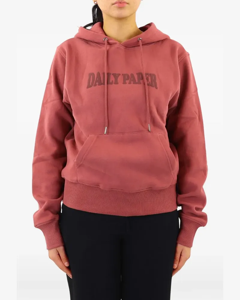Daily Paper Nomafu logo-print hoodie - Rosa Rosa