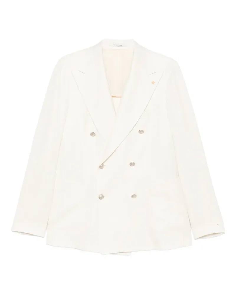 Tagliatore double-breasted blazer - Nude Nude