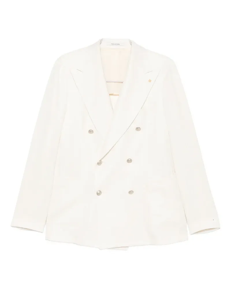 Tagliatore double-breasted blazer - Nude Nude