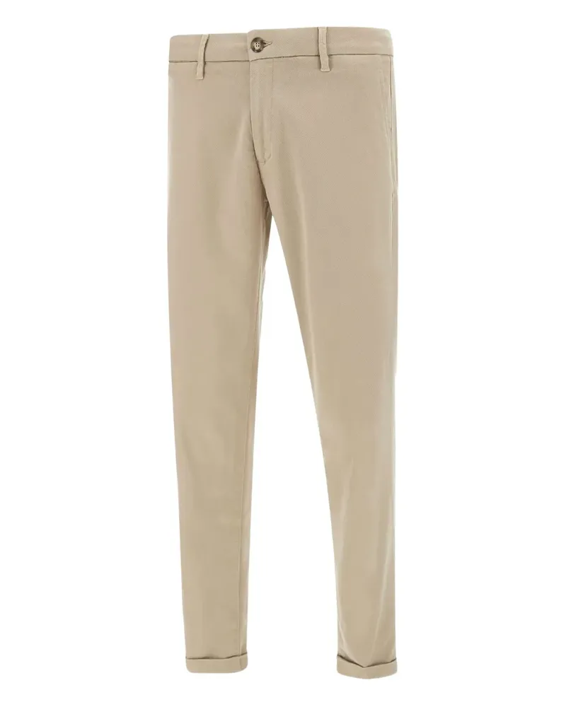 Re-HasH buttoned trousers - Nude Nude